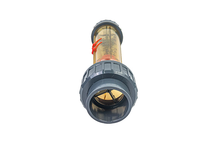 CF65  No-guide Rail Variable Flow Meter Diagram